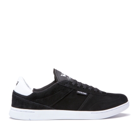 Zapatillas Skate Supra ELEVATE Hombre Negras/Blancas (MX-17615)